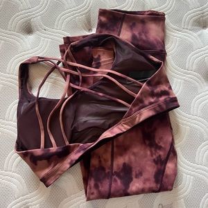 Victoria Secret High Rise Workout Set